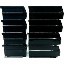 New ✔️ LocBin™ Polypropylene Black Hanging Bin & BinClip Kit 👍 8 New ✔️ LocBin™ Polypropylene Black Hanging Bin & BinClip Kit 👍 -Containers shop 028 BK main2 1200p