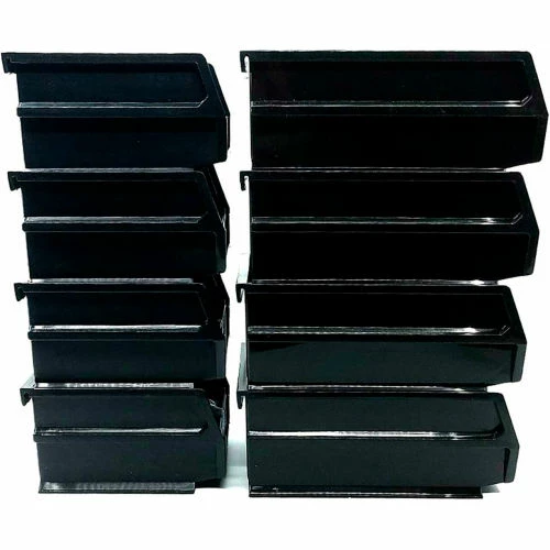 New ✔️ LocBin™ Polypropylene Black Hanging Bin & BinClip Kit 👍 3 New ✔️ LocBin™ Polypropylene Black Hanging Bin & BinClip Kit 👍 - Image 3