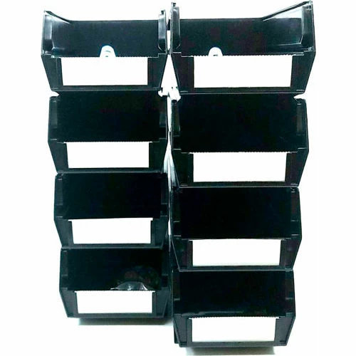 New ✔️ LocBin™ Polypropylene Black Hanging Bin & BinClip Kit 👍 1 New ✔️ LocBin™ Polypropylene Black Hanging Bin & BinClip Kit 👍