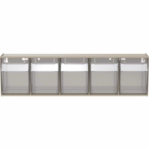 Outlet 🛒 Akro-Mils TiltView™ 5 Bin 06705 - 23-5/8"W x 5-3/8"D x 6-1/2"H 🧨 2 Outlet 🛒 Akro-Mils TiltView™ 5 Bin 06705 - 23-5/8"W x 5-3/8"D x 6-1/2"H 🧨 - Image 2