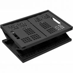 Discount 💯 Shuter Plastic Mesh Folding Container 21-1/2"L x 14-3/4"W x 10-7/8"H Black - Pkg Qty 5 🛒 6 Discount 💯 Shuter Plastic Mesh Folding Container 21-1/2"L x 14-3/4"W x 10-7/8"H Black - Pkg Qty 5 🛒 -Containers shop 1010267 Fold Bin Step2 K