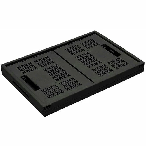 Discount 💯 Shuter Plastic Mesh Folding Container 21-1/2"L x 14-3/4"W x 10-7/8"H Black - Pkg Qty 5 🛒 4 Discount 💯 Shuter Plastic Mesh Folding Container 21-1/2"L x 14-3/4"W x 10-7/8"H Black - Pkg Qty 5 🛒 - Image 4