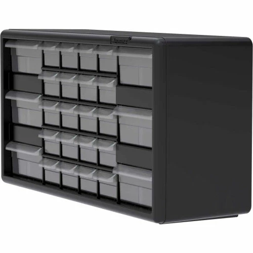 Promo 😍 Akro-Mils Plastic Drawer Parts Cabinet 10126 - 20"W x 6-3/8"D x 10-1/4"H, Black, 26 Drawers 🔔 3 Promo 😍 Akro-Mils Plastic Drawer Parts Cabinet 10126 - 20"W x 6-3/8"D x 10-1/4"H, Black, 26 Drawers 🔔 - Image 3