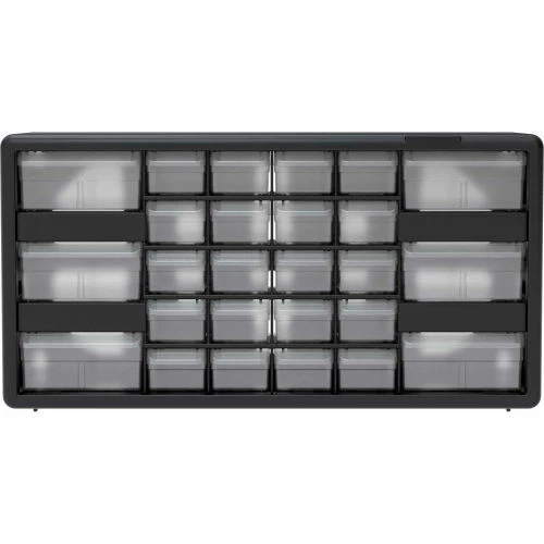 Promo 😍 Akro-Mils Plastic Drawer Parts Cabinet 10126 - 20"W x 6-3/8"D x 10-1/4"H, Black, 26 Drawers 🔔 2 Promo 😍 Akro-Mils Plastic Drawer Parts Cabinet 10126 - 20"W x 6-3/8"D x 10-1/4"H, Black, 26 Drawers 🔔 - Image 2
