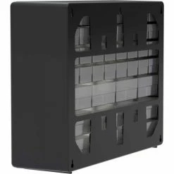 Flash Sale 😉 Akro-Mils Plastic Drawer Parts Cabinet 10144 - 20"W x 6-3/8"D x 15-13/16"H, Black, 44 Drawers 🥰 -Containers shop 10144 14