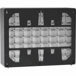 Brand new ❤️ Akro-Mils Plastic Drawer Parts Cabinet 10164 - 20"W x 6-3/8"D x 15-13/16"H, Black, 64 Drawers ✔️ -Containers shop 10164 11