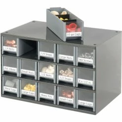 Best Pirce ๐ Akro-Mils Steel Small Parts Storage Cabinet 19715 - 17"W x 11"D x 11"H w/ 15 Gray Drawers โค๏ธ 26 Best Pirce ๐ Akro-Mils Steel Small Parts Storage Cabinet 19715 - 17"W x 11"D x 11"H w/ 15 Gray Drawers โค๏ธ -Containers shop 104832 07