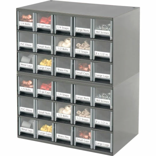 Best Pirce ๐ Akro-Mils Steel Small Parts Storage Cabinet 19715 - 17"W x 11"D x 11"H w/ 15 Gray Drawers โค๏ธ 9 Best Pirce ๐ Akro-Mils Steel Small Parts Storage Cabinet 19715 - 17"W x 11"D x 11"H w/ 15 Gray Drawers โค๏ธ - Image 9