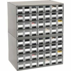 Deals 👏 Akro-Mils Steel Small Parts Storage Cabinet 19228 - 17"W x 11"D x 11"H w/ 28 Gray Drawers 🔥 -Containers shop 104838 10