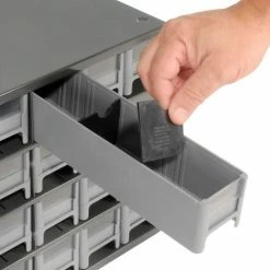Deals 👏 Akro-Mils Steel Small Parts Storage Cabinet 19228 - 17"W x 11"D x 11"H w/ 28 Gray Drawers 🔥 -Containers shop 104838 14