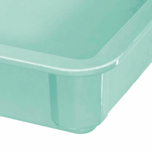 Coupon 🎁 MFG Tray Molded Fiberglass Toteline Stacking Tote 870008 - 25-3/4"L x 17-3/4"W x 3"H, Green 👏 3 Coupon 🎁 MFG Tray Molded Fiberglass Toteline Stacking Tote 870008 - 25-3/4"L x 17-3/4"W x 3"H, Green 👏 - Image 3