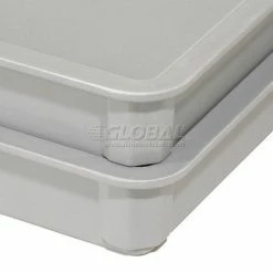 Coupon 🌟 MFG Tray Molded Fiberglass Toteline Stacking Tote 880008 - 25-3/4"L x 17-3/4"W x 6"H, Gray 🔥 19 Coupon 🌟 MFG Tray Molded Fiberglass Toteline Stacking Tote 880008 - 25-3/4"L x 17-3/4"W x 6"H, Gray 🔥 -Containers shop 114007GY 02