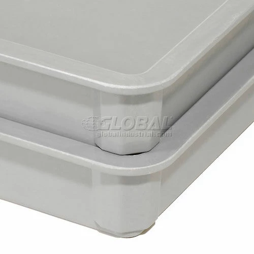 Coupon 🌟 MFG Tray Molded Fiberglass Toteline Stacking Tote 880008 - 25-3/4"L x 17-3/4"W x 6"H, Gray 🔥 8 Coupon 🌟 MFG Tray Molded Fiberglass Toteline Stacking Tote 880008 - 25-3/4"L x 17-3/4"W x 6"H, Gray 🔥 - Image 8