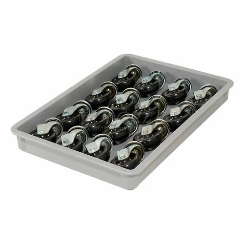 Coupon 🌟 MFG Tray Molded Fiberglass Toteline Stacking Tote 880008 - 25-3/4"L x 17-3/4"W x 6"H, Gray 🔥 2 Coupon 🌟 MFG Tray Molded Fiberglass Toteline Stacking Tote 880008 - 25-3/4"L x 17-3/4"W x 6"H, Gray 🔥 - Image 2