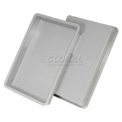 Coupon 🌟 MFG Tray Molded Fiberglass Toteline Stacking Tote 880008 - 25-3/4"L x 17-3/4"W x 6"H, Gray 🔥 16 Coupon 🌟 MFG Tray Molded Fiberglass Toteline Stacking Tote 880008 - 25-3/4"L x 17-3/4"W x 6"H, Gray 🔥 -Containers shop 114007GY 05