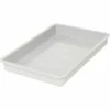 Best deal ✨ MFG Tray Molded Fiberglass Toteline Stacking Tote 875008 - 25-3/4"L x 17-3/4"W x 4-1/2"H, White 🔔