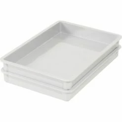 Best deal ✨ MFG Tray Molded Fiberglass Toteline Stacking Tote 875008 - 25-3/4"L x 17-3/4"W x 4-1/2"H, White 🔔 22 Best deal ✨ MFG Tray Molded Fiberglass Toteline Stacking Tote 875008 - 25-3/4"L x 17-3/4"W x 4-1/2"H, White 🔔 -Containers shop 114007WH 01