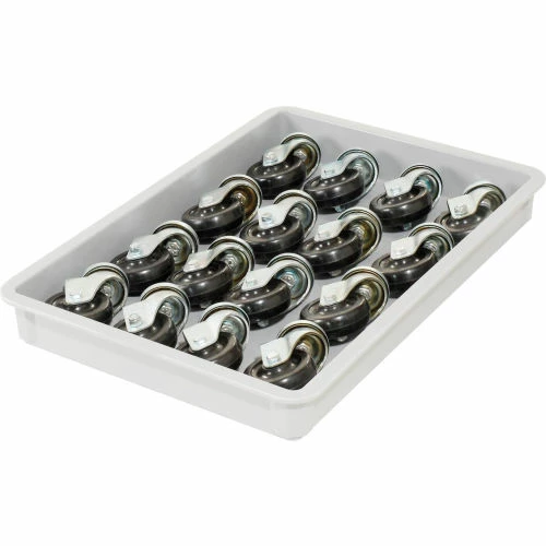 Best deal ✨ MFG Tray Molded Fiberglass Toteline Stacking Tote 875008 - 25-3/4"L x 17-3/4"W x 4-1/2"H, White 🔔 3 Best deal ✨ MFG Tray Molded Fiberglass Toteline Stacking Tote 875008 - 25-3/4"L x 17-3/4"W x 4-1/2"H, White 🔔 - Image 3