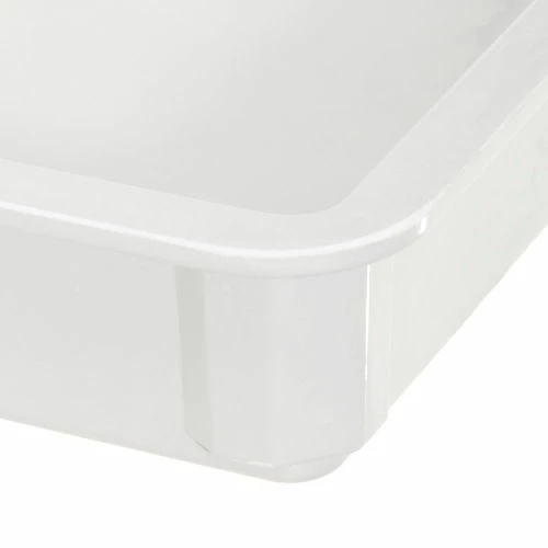 Best deal ✨ MFG Tray Molded Fiberglass Toteline Stacking Tote 875008 - 25-3/4"L x 17-3/4"W x 4-1/2"H, White 🔔 5 Best deal ✨ MFG Tray Molded Fiberglass Toteline Stacking Tote 875008 - 25-3/4"L x 17-3/4"W x 4-1/2"H, White 🔔 - Image 5