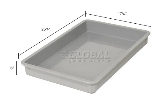 Coupon 🌟 MFG Tray Molded Fiberglass Toteline Stacking Tote 880008 - 25-3/4"L x 17-3/4"W x 6"H, Gray 🔥 12 Coupon 🌟 MFG Tray Molded Fiberglass Toteline Stacking Tote 880008 - 25-3/4"L x 17-3/4"W x 6"H, Gray 🔥 - Image 12