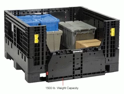 Deals ๐ Global Industrial Folding Bulk Shipping Container, 48"Lx45"Wx27"H, 1500 Lb. Capacity, Black ๐ฅ 40 Deals ๐ Global Industrial Folding Bulk Shipping Container, 48"Lx45"Wx27"H, 1500 Lb. Capacity, Black ๐ฅ -Containers shop 155215AIN 2wco