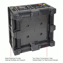 Deals ๐ Global Industrial Folding Bulk Shipping Container, 48"Lx45"Wx27"H, 1500 Lb. Capacity, Black ๐ฅ 43 Deals ๐ Global Industrial Folding Bulk Shipping Container, 48"Lx45"Wx27"H, 1500 Lb. Capacity, Black ๐ฅ -Containers shop 155215AIN 5wco