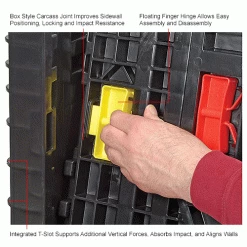 Deals ๐ Global Industrial Folding Bulk Shipping Container, 48"Lx45"Wx27"H, 1500 Lb. Capacity, Black ๐ฅ 45 Deals ๐ Global Industrial Folding Bulk Shipping Container, 48"Lx45"Wx27"H, 1500 Lb. Capacity, Black ๐ฅ -Containers shop 155215AIN 7wco