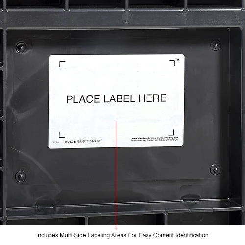 Deals ๐ Global Industrial Folding Bulk Shipping Container, 48"Lx45"Wx27"H, 1500 Lb. Capacity, Black ๐ฅ 23 Deals ๐ Global Industrial Folding Bulk Shipping Container, 48"Lx45"Wx27"H, 1500 Lb. Capacity, Black ๐ฅ - Image 23