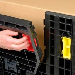 Deals ๐ Global Industrial Folding Bulk Shipping Container, 48"Lx45"Wx27"H, 1500 Lb. Capacity, Black ๐ฅ 35 Deals ๐ Global Industrial Folding Bulk Shipping Container, 48"Lx45"Wx27"H, 1500 Lb. Capacity, Black ๐ฅ -Containers shop 155215A 11