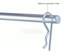 Flash Sale 🎉 Global Industrial™ Reel Dispenser 6 Axles 😉 -Containers shop 184629 3wco