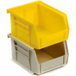 Top 10 ⌛ Akro-Mils® AkroBin® Plastic Stacking Bin, 4-1/8"W x 5-3/8"D x 3"H, Yellow - Pkg Qty 24 ✔️ 23 Top 10 ⌛ Akro-Mils® AkroBin® Plastic Stacking Bin, 4-1/8"W x 5-3/8"D x 3"H, Yellow - Pkg Qty 24 ✔️ -Containers shop 184810YL 02