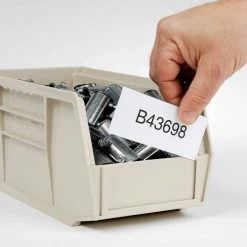 Promo 😉 Akro-Mils® AkroBin® Plastic Stack & Hang Bin, 5-1/2"W x 10-7/8"D x 5"H, Stone - Pkg Qty 12 🔥 -Containers shop 184812BG 13