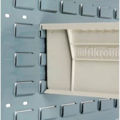 Promo 😉 Akro-Mils® AkroBin® Plastic Stack & Hang Bin, 5-1/2"W x 10-7/8"D x 5"H, Stone - Pkg Qty 12 🔥 -Containers shop 184812BG 20