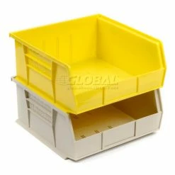 Promo 😉 Akro-Mils 30235 Yellow Bins Case of 18 for Two-In-One Plastic Stock & Utility ProCarts - Pkg Qty 18 🤩 -Containers shop 184813YL 02 1