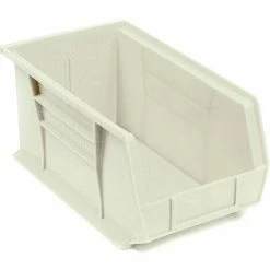 Top 10 π Akro-Mils® AkroBin® Plastic Stack & Hang Bin, 8-1/4"W x 14-3/4"D x 7"H, Stone - Pkg Qty 12 β¨