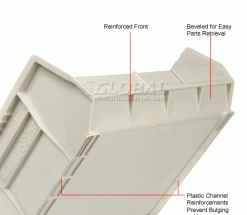 Cheap 🎁 Akro-Mils® AkroBin® Plastic Stack & Hang Bin, 16-1/2"W x 14-3/4"D x 7"H, Stone - Pkg Qty 6 🎉 31 Cheap 🎁 Akro-Mils® AkroBin® Plastic Stack & Hang Bin, 16-1/2"W x 14-3/4"D x 7"H, Stone - Pkg Qty 6 🎉 -Containers shop 184816BG 2wco