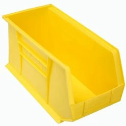 Budget ๐คฉ Akro-Mils® AkroBin® Plastic Stack & Hang Bin, 8-1/4"W x 18"D x 9"H, Yellow - Pkg Qty 6 ๐