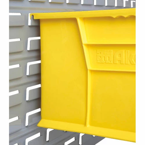 Budget 🤩 Akro-Mils® AkroBin® Plastic Stack & Hang Bin, 8-1/4"W x 18"D x 9"H, Yellow - Pkg Qty 6 😉 3 Budget 🤩 Akro-Mils® AkroBin® Plastic Stack & Hang Bin, 8-1/4"W x 18"D x 9"H, Yellow - Pkg Qty 6 😉 - Image 3
