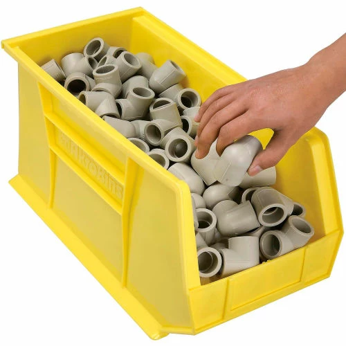 Budget 🤩 Akro-Mils® AkroBin® Plastic Stack & Hang Bin, 8-1/4"W x 18"D x 9"H, Yellow - Pkg Qty 6 😉 12 Budget 🤩 Akro-Mils® AkroBin® Plastic Stack & Hang Bin, 8-1/4"W x 18"D x 9"H, Yellow - Pkg Qty 6 😉 - Image 12