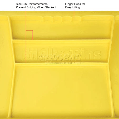 Budget 🤩 Akro-Mils® AkroBin® Plastic Stack & Hang Bin, 8-1/4"W x 18"D x 9"H, Yellow - Pkg Qty 6 😉 21 Budget 🤩 Akro-Mils® AkroBin® Plastic Stack & Hang Bin, 8-1/4"W x 18"D x 9"H, Yellow - Pkg Qty 6 😉 - Image 21