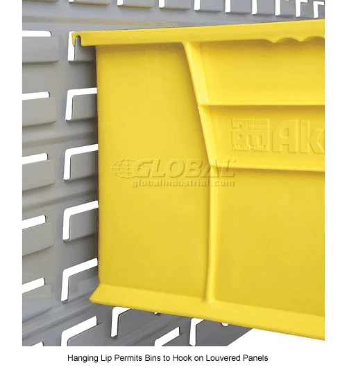 Budget 🤩 Akro-Mils® AkroBin® Plastic Stack & Hang Bin, 8-1/4"W x 18"D x 9"H, Yellow - Pkg Qty 6 😉 24 Budget 🤩 Akro-Mils® AkroBin® Plastic Stack & Hang Bin, 8-1/4"W x 18"D x 9"H, Yellow - Pkg Qty 6 😉 - Image 24