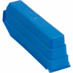 Brand new 😀 Global Industrial™ Plastic Nesting Storage Shelf Bin 2-3/4"W x 11-5/8"D x 4"H Blue - Pkg Qty 24 👍 -Containers shop 184836BL 04