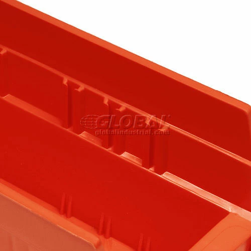Top 10 💯 Global Industrial Plastic Nesting Storage Shelf Bin 4-1/8"W x 11-5/8"D x 4"H Red - Pkg Qty 24 🤩 8 Top 10 💯 Global Industrial Plastic Nesting Storage Shelf Bin 4-1/8"W x 11-5/8"D x 4"H Red - Pkg Qty 24 🤩 - Image 8