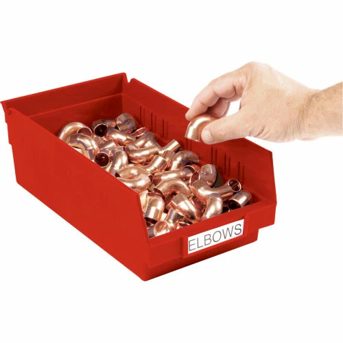 Top 10 🤩 Global Industrial Plastic Nesting Storage Shelf Bin 6-5/8"W x 11-5/8"D x 4"H Red - Pkg Qty 12 🎉 4 Top 10 🤩 Global Industrial Plastic Nesting Storage Shelf Bin 6-5/8"W x 11-5/8"D x 4"H Red - Pkg Qty 12 🎉 - Image 4