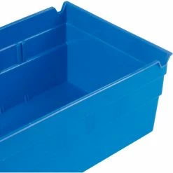 Coupon 🥰 Global Industrial Plastic Nesting Storage Shelf Bin 6-5/8"W x 17-7/8"D x 4"H Blue - Pkg Qty 12 👍 19 Coupon 🥰 Global Industrial Plastic Nesting Storage Shelf Bin 6-5/8"W x 17-7/8"D x 4"H Blue - Pkg Qty 12 👍 -Containers shop 184840BL 03