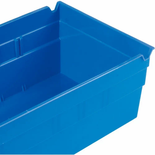 Coupon 🥰 Global Industrial Plastic Nesting Storage Shelf Bin 6-5/8"W x 17-7/8"D x 4"H Blue - Pkg Qty 12 👍 4 Coupon 🥰 Global Industrial Plastic Nesting Storage Shelf Bin 6-5/8"W x 17-7/8"D x 4"H Blue - Pkg Qty 12 👍 - Image 4