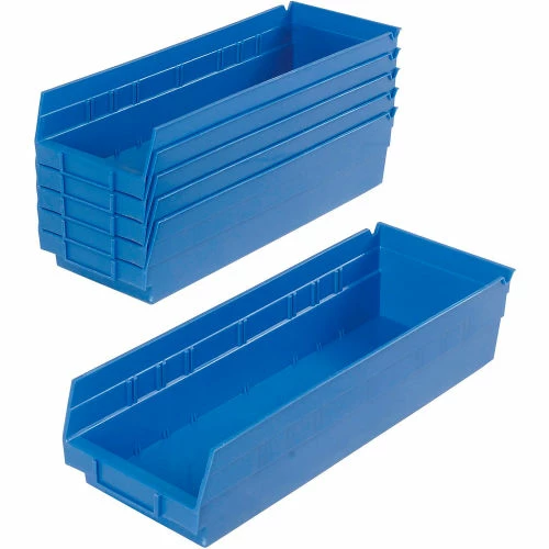 Coupon 🥰 Global Industrial Plastic Nesting Storage Shelf Bin 6-5/8"W x 17-7/8"D x 4"H Blue - Pkg Qty 12 👍 8 Coupon 🥰 Global Industrial Plastic Nesting Storage Shelf Bin 6-5/8"W x 17-7/8"D x 4"H Blue - Pkg Qty 12 👍 - Image 8
