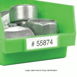 Promo 🌟 Global Industrial™ Plastic Nesting Storage Shelf Bin 6-5/8"W x 23-5/8"D x 4"H Green - Pkg Qty 6 😉 -Containers shop 184842GN 5wco