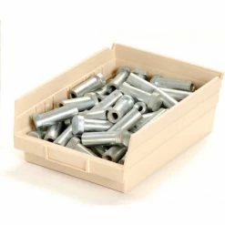 Wholesale 👍 Global Industrial™ Plastic Nesting Storage Shelf Bin 8-3/8"W x 11-5/8"D x 4"H Beige - Pkg Qty 12 💯 -Containers shop 184843BG 06