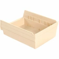 Wholesale 👍 Global Industrial™ Plastic Nesting Storage Shelf Bin 8-3/8"W x 11-5/8"D x 4"H Beige - Pkg Qty 12 💯 -Containers shop 184843BG 10